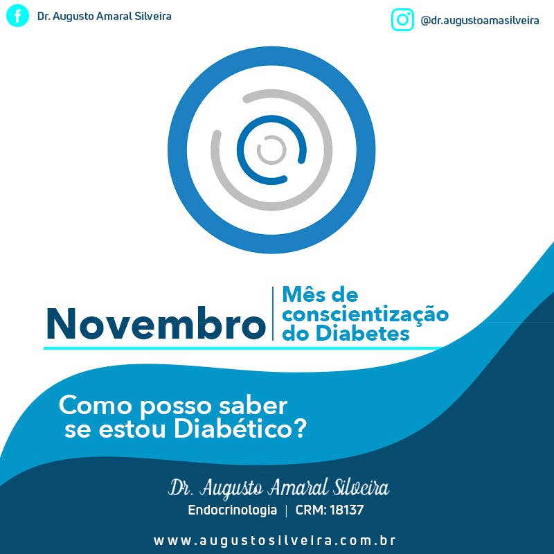 Novembro: mês de conscientização do Diabetes