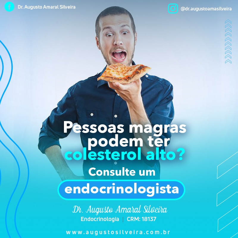 Colesterol em pessoas magras. Sim ou não?